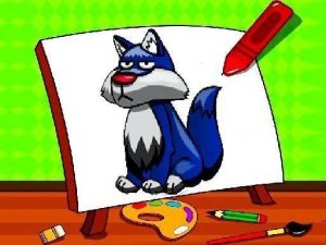 Creative Colorful Friends Drawing Pad