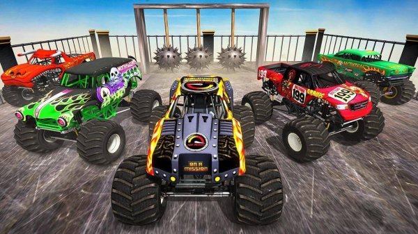 Monster Truck Stunt Course