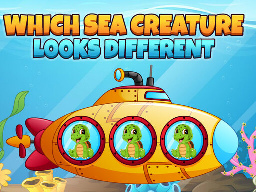 Which Sea Creature Looks Different Online Game