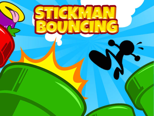 Stickman Bouncing Jump