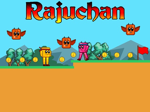 Rajuchan Coin Quest Platformer