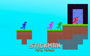 Stickman Party Parkour Online Game