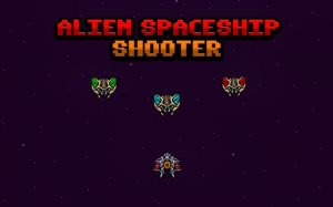 Alien Spaceship precision fighter - HTML5 Arcade Game