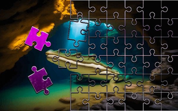 Crocodile Slide Puzzle Challenge