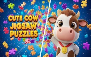 Cute Cow Jigsaw Puzzle