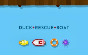 Duck Rescue Boat - Ocean Survival Game Online