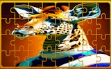 Giraffe Jigsaw Puzzle Slider Challenge Online Game
