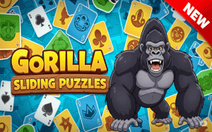 Gorilla Slide Puzzle - Classic Tile Game