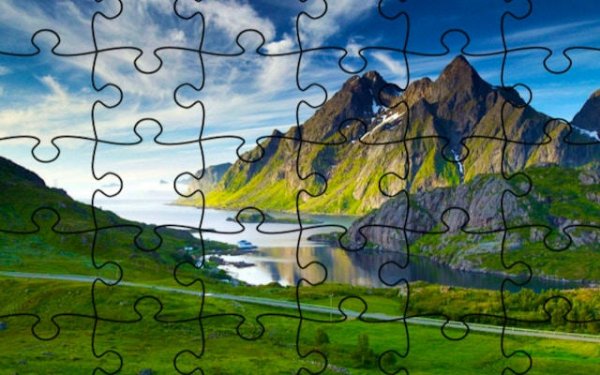 Jigsaw Puzzle: Scenic Landscapes