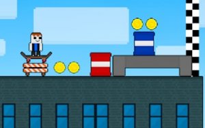 Roof Runner Skateboard Challenge