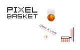 Pixel Basket: Line Drawing Arcade Puzzle Game