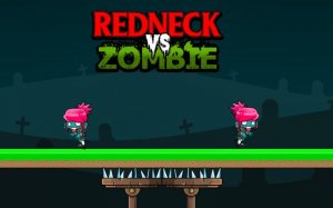 Redneck vs Zombies: Arcade Jump & Shoot Online Game