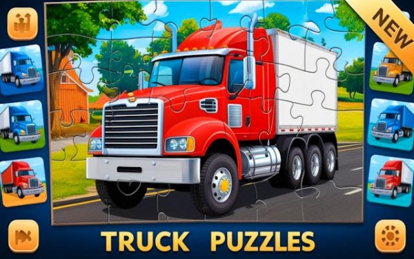 Truck Jigsaw Puzzle Challenge